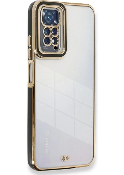 Newface Xiaomi Redmi Note 11 Pro Kılıf Liva Lens Silikon - Siyah