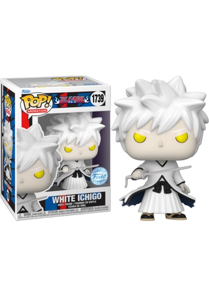 Bleach White Ichigo Kurosaki Pop! Vinyl Figure #1739 - Aaa Anime Exclusive