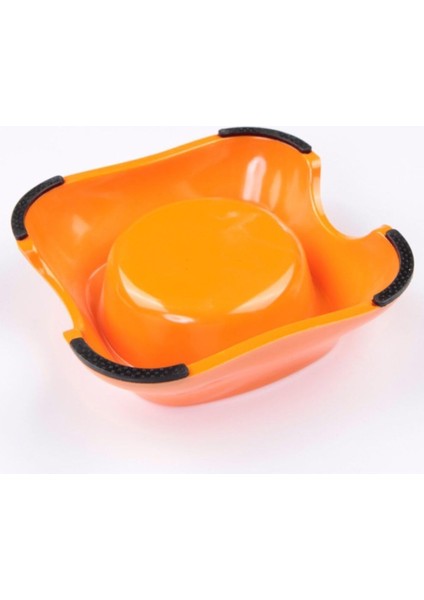 Sevimli Melamin Mama ve Su Kabı, 150 Ml, Canlı Turuncu Renkli, Dayanıklı Tasarım modelleri