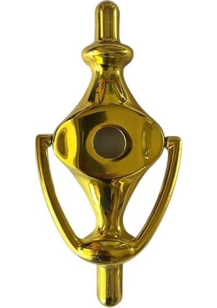 Çelik Kapı Kumru Model Taktak Tokmağı 1,5cm Gold, Şık ve Dayanıklı Tasarım