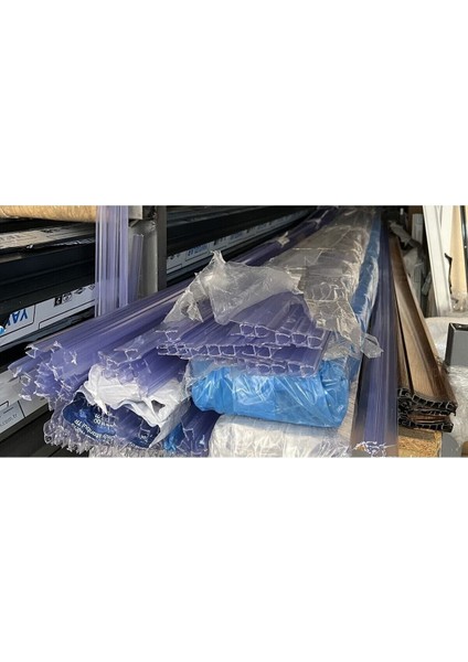 8 mm Şeffaf Cam Balkon Fitili, Büyük H, 4 Adet, 150 cm fiyatları