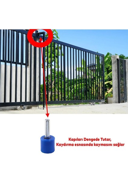 Sürgülü ve Sürmeli Dış Bahçe Kapısı, Pvc Bilyalı, Metal ve Plastik Makara Seçenekleri indirimleri