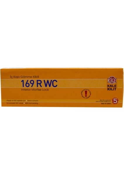 169 R Wc 35 mm Nikel Iç Kapı Gömme Kilidi, Dayanıklı ve Şık Tasarım fiyatları