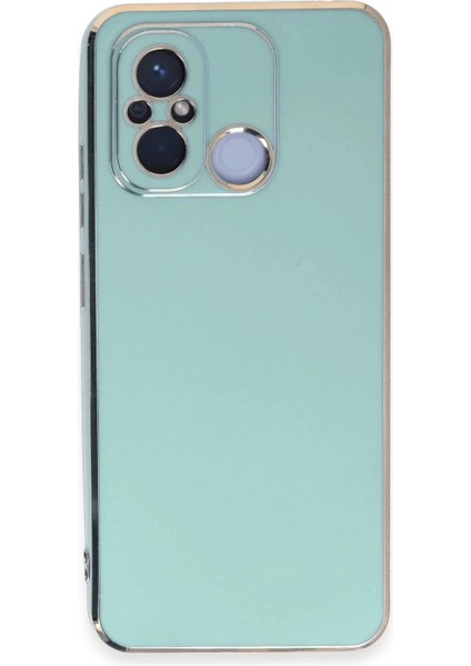 Newface Xiaomi Redmi 12C Kılıf Volet Silikon - Açık Yeşil