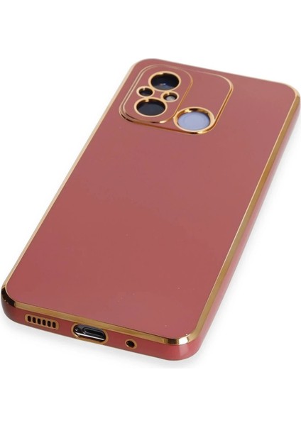 Newface Xiaomi Redmi 12C Kılıf Volet Silikon - Kırmızı fırsatları