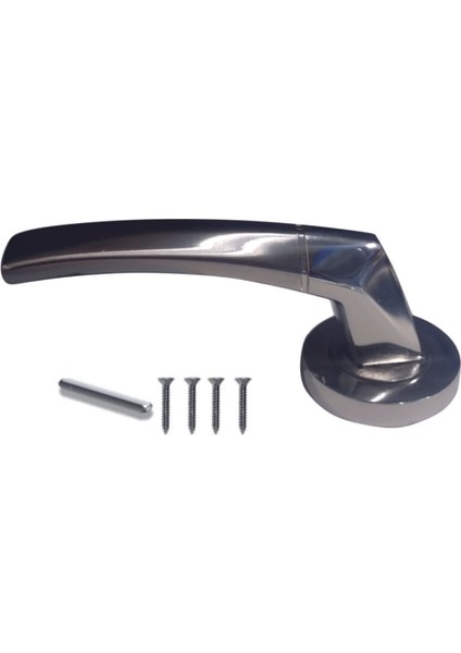 Sol Çelik Kapı Açma Kolu, Dayanıklı ve Şık Tasarımıyla Kolay Kullanım Sağlar.