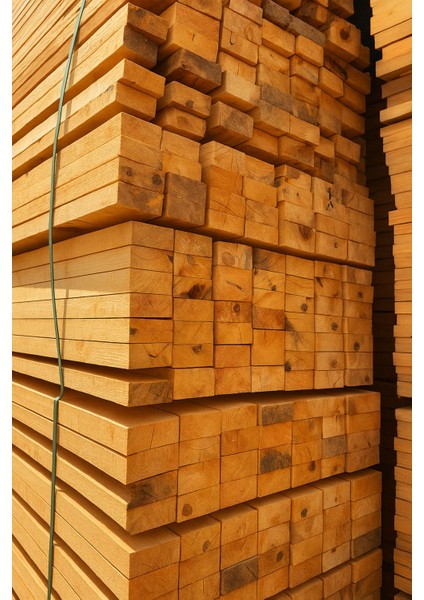 Çam Kereşte 5X10X100CM, Doğal Ahşap, Dayanıklı ve Kaliteli Yapı