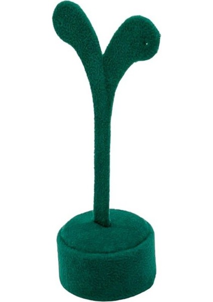 Yeşil Renkli Küpe Fotoğraf Çekim Standı, Şık ve Kullanışlı Takı Askısı