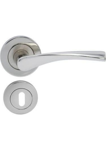 Şık Saten Oda Kolu, Turna Rozetli, Modern ve Elegant Tasarım