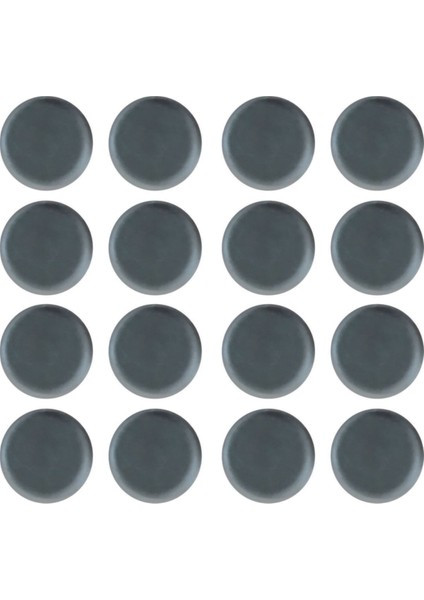 Gri Renk Çelik Kapı Vida Gizleme Tıpası, Dayanıklı ve Şık Tasarım