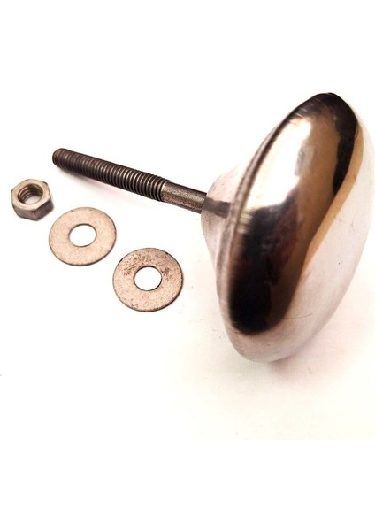 Parlak Metal Kapı Kolu ve Topuz Seti, Bahçe Dış Kapısı Için, Şık ve Dayanıklı