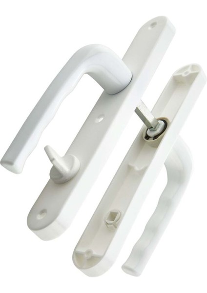 Beyaz Pvc Kapı Kolu, Wc ve Banyo Için Dayanıklı ve Şık Takım fırsatları
