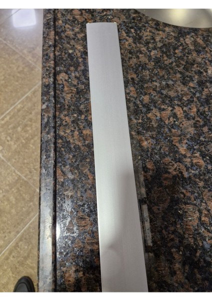 6 cm Genişlikte Kendinden Yapışkanlı Alüminyum Profil, 90 Cm, 3 Adet