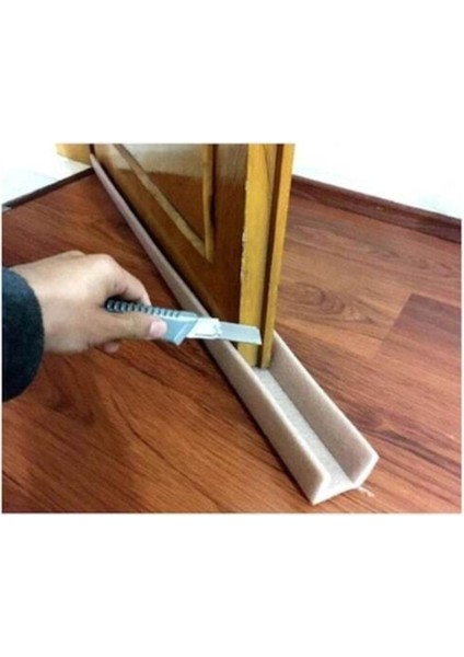 Kahverengi Geçmeli Kapı Altı Süngeri, Izolasyon ve Toz Önleyici, 10 Adet modelleri