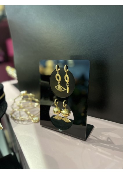 Siyah Küpe Standı, Şık ve Pratik Takı Düzenleyici modelleri