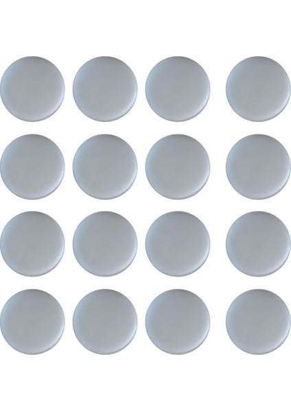 Beyaz Çelik Kapı Vida Gizleme Tıpası, Şık ve Kullanışlı Tasarım