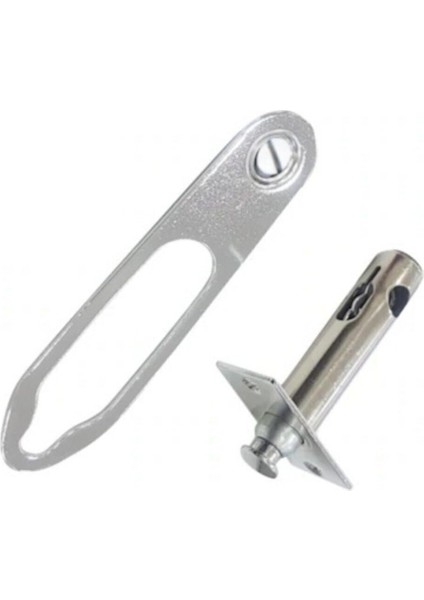 Gizli Emniyet Kelepçesi, Dayanıklı Çelik Kapı Mekanizması, Güvenli ve Şık Tasarım