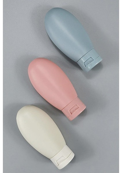 Renkli 2'li Set 6 Adet 60 ml Doldurulabilir Seyahat Şişesi, Pratik ve Şık Tasarım fiyatları