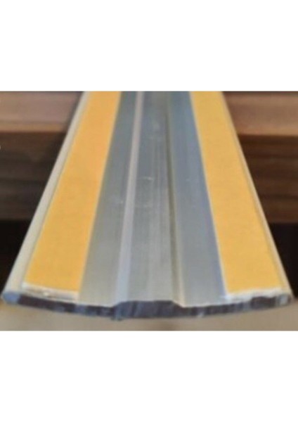Yapışkanlı Alüminyum Kapı Eşik Profili, Gümüş, 38 Mm, 74 cm fiyatları