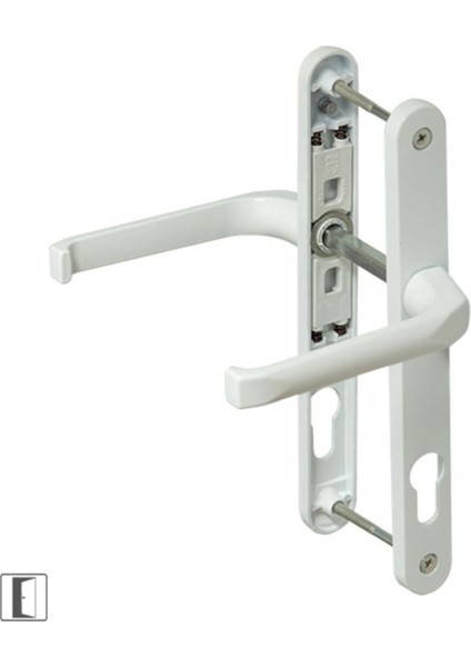 Çift Taraflı Metal Kapı Kolu, Pvc ve Alüminyum, Oda ve Wc Için Ideal Seçim