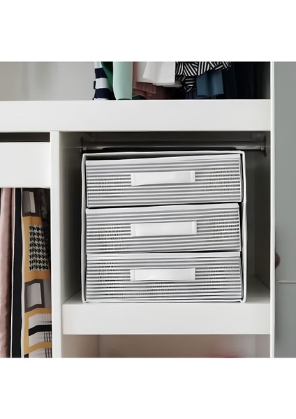 Çok Amaçlı Çok Renkli 3 Katlı Kumaş Organizer