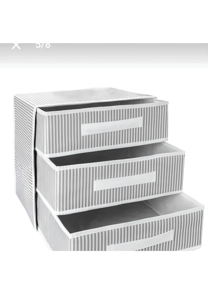 Çok Amaçlı Çok Renkli 3 Katlı Kumaş Organizer modelleri