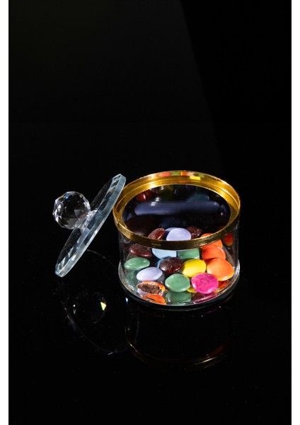 El Yapımı Cam Takı Kutusu, 4'lü Set, Şık ve Dekoratif Yüzük ve Takı Saklama. indirimleri