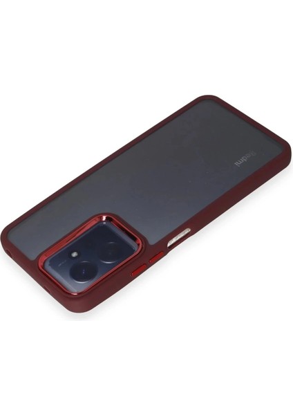 Newface Xiaomi Redmi Note 12 4g Kılıf Dora Kapak - Kırmızı modelleri