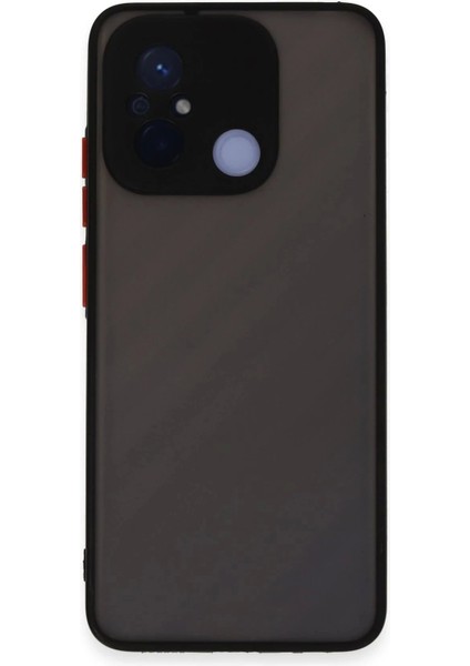 Newface Xiaomi Redmi 12C Kılıf Montreal Silikon Kapak - Siyah