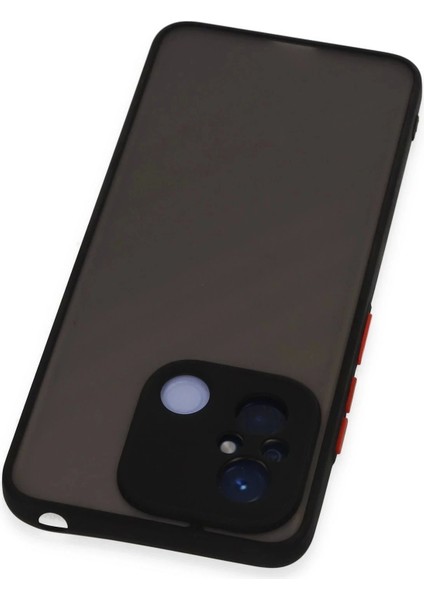 Newface Xiaomi Redmi 12C Kılıf Montreal Silikon Kapak - Siyah modelleri