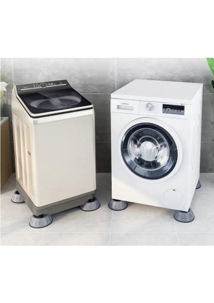 Dört Parça Çamaşır Makinesi Titreşim ve Gürültü Önleyici Set modelleri