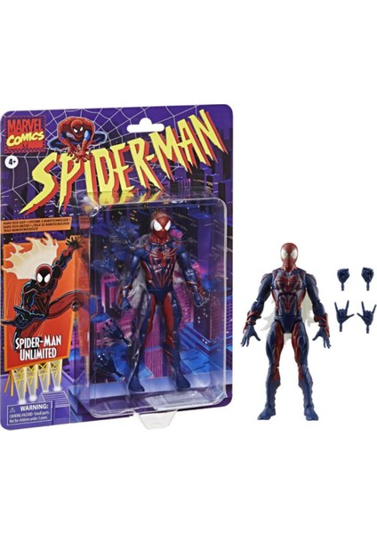 Marvel Legends Unlimited Spider-Man Aksiyon Figürü