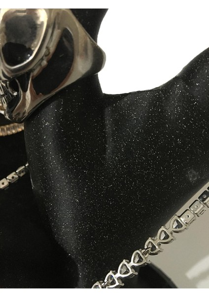 Altın ve Gümüş Simli Yüzük Tutucu Düzenleyici Stand, Şık ve Pratik Tasarım indirimleri