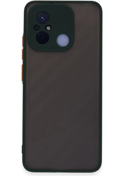 Newface Xiaomi Redmi 12C Kılıf Montreal Silikon Kapak - Yeşil