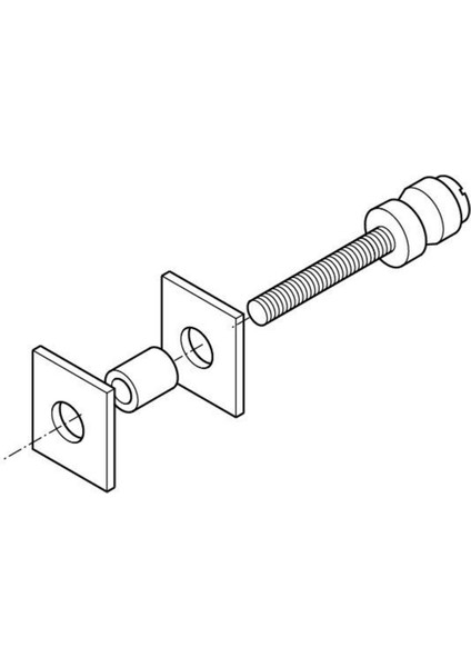 Çift Taraflı Kol Bağlantısı, 37-54MM, Güçlü ve Dayanıklı Tasarım