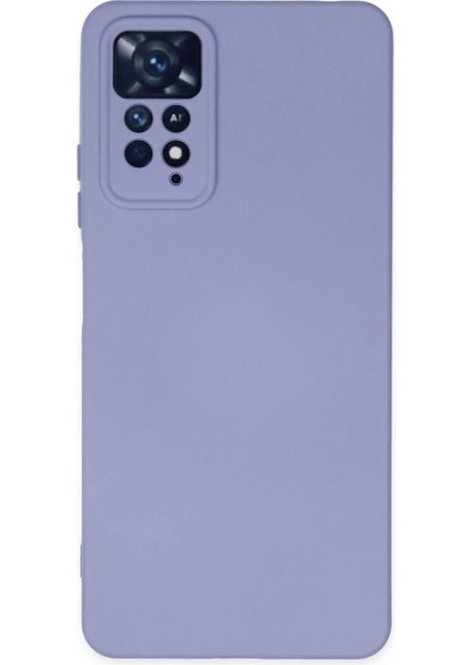 Newface Xiaomi Redmi Note 11 Pro Kılıf Nano Içi Kadife Silikon - Lila