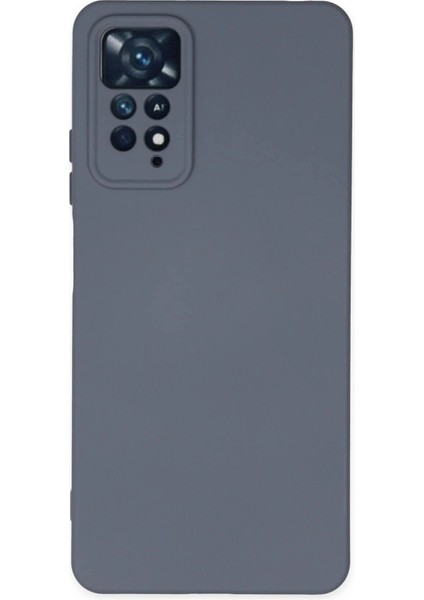 Newface Xiaomi Redmi Note 11 Pro Kılıf Nano Içi Kadife Silikon - Gri