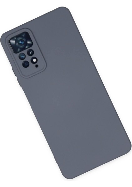 Newface Xiaomi Redmi Note 11 Pro Kılıf Nano Içi Kadife Silikon - Gri fiyatları