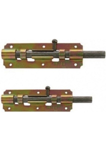 Güçlü ve Dayanıklı Büyük Demir Doğrama Sürgüsü, Şık ve Güvenli Kullanım Sağlar