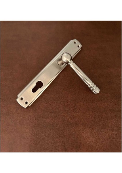 Şık Saten Aynalı Çelik Kapı Kolu, Sağ Açı, Dayanıklı ve Modern Tasarım modelleri