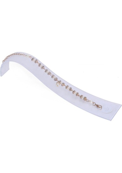 Akrilik Bileklik Standı, Tekli, Buzlu, 10'lu Paket, Şık ve Dayanıklı Tasarım modelleri