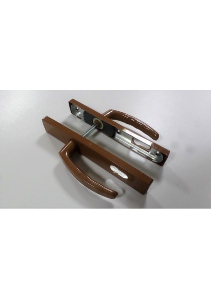 Kahverengi Metal Kapı Kolu Takımı, Pvc Doğrama, Oda ve Balkon Kullanımı fiyatları