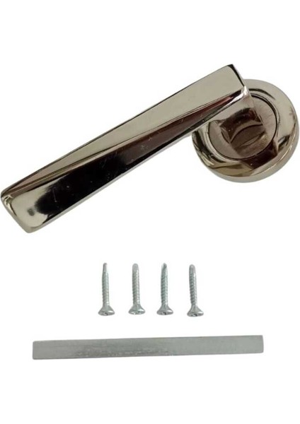 Şık Saten Çelik Kapı Kolu, Sol Çalışma, Dayanıklı ve Estetik Tasarım