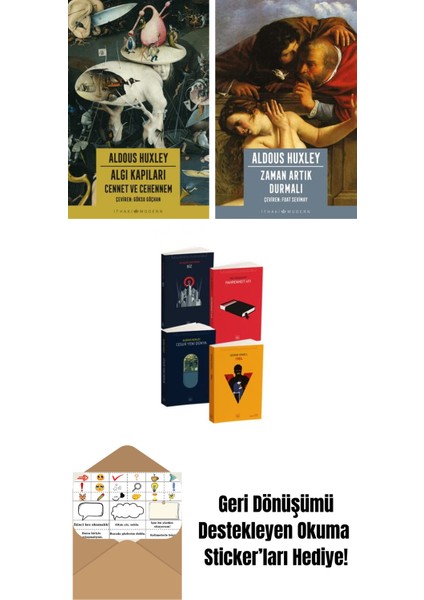 Algı Kapıları – Cennet ve Cehennem + Zaman Artık Durmalı + Kara Dörtleme Set