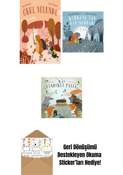 Okul Yolunda + Korkunç’tan Kim Korkar? + Fındıklı Pasta