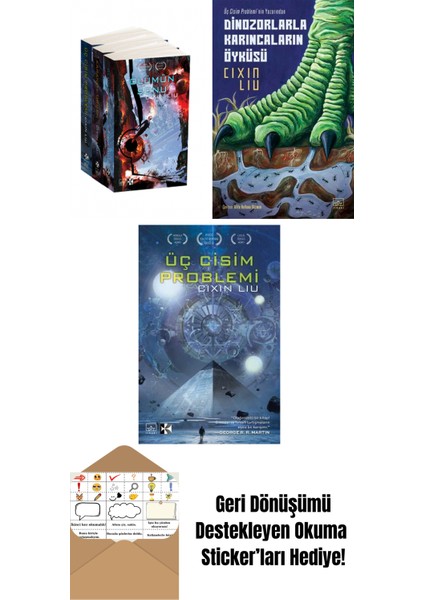 Üç Cisim Problemi Set + Dinozorlarla Karıncaların Öyküsü + Üç Cisim Problemi