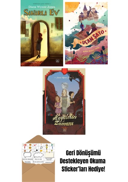 Sihirli Ev – Yürüyen Şato Serisi 3 (Ciltli) + Uçan Şato + Hayaletin Zamanı