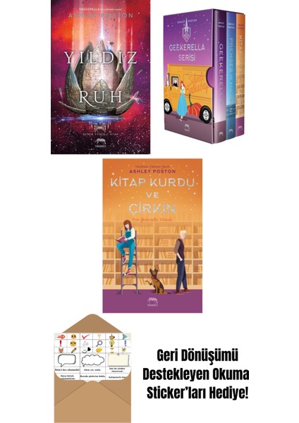Yıldız Ruh – Demir Yürek 2. Kitap + Demir Yürek + Geekerella