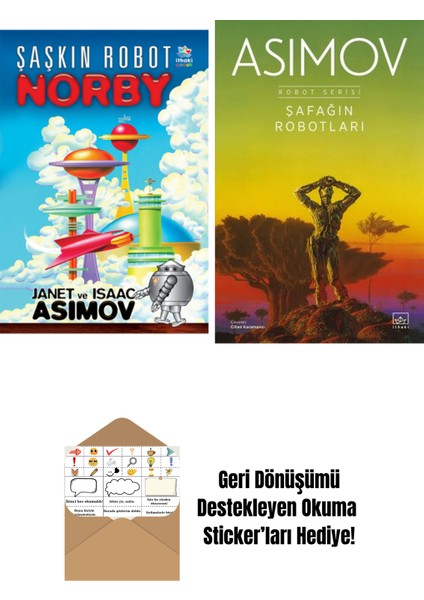 Şaşkın Robot Norby + Şafağın Robotları – Robot Serisi 3. Kitap