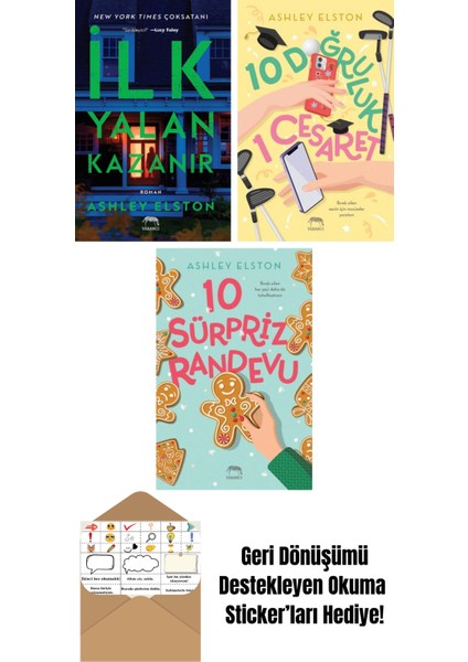 Ilk Yalan Kazanır + 10 Doğruluk 1 Cesaret (Ciltli) + 10 Sürpriz Randevu